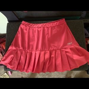 Tennis coral skort